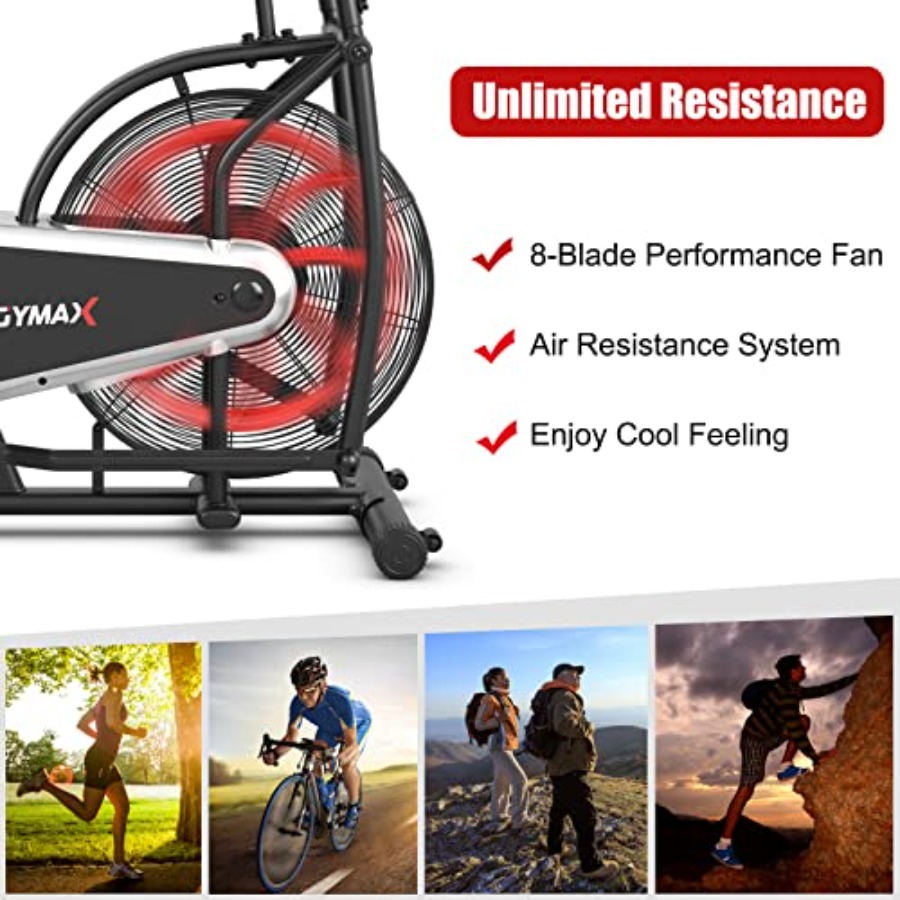 Bicicleta de cardio para gimna - Phone Holder reseña y precio